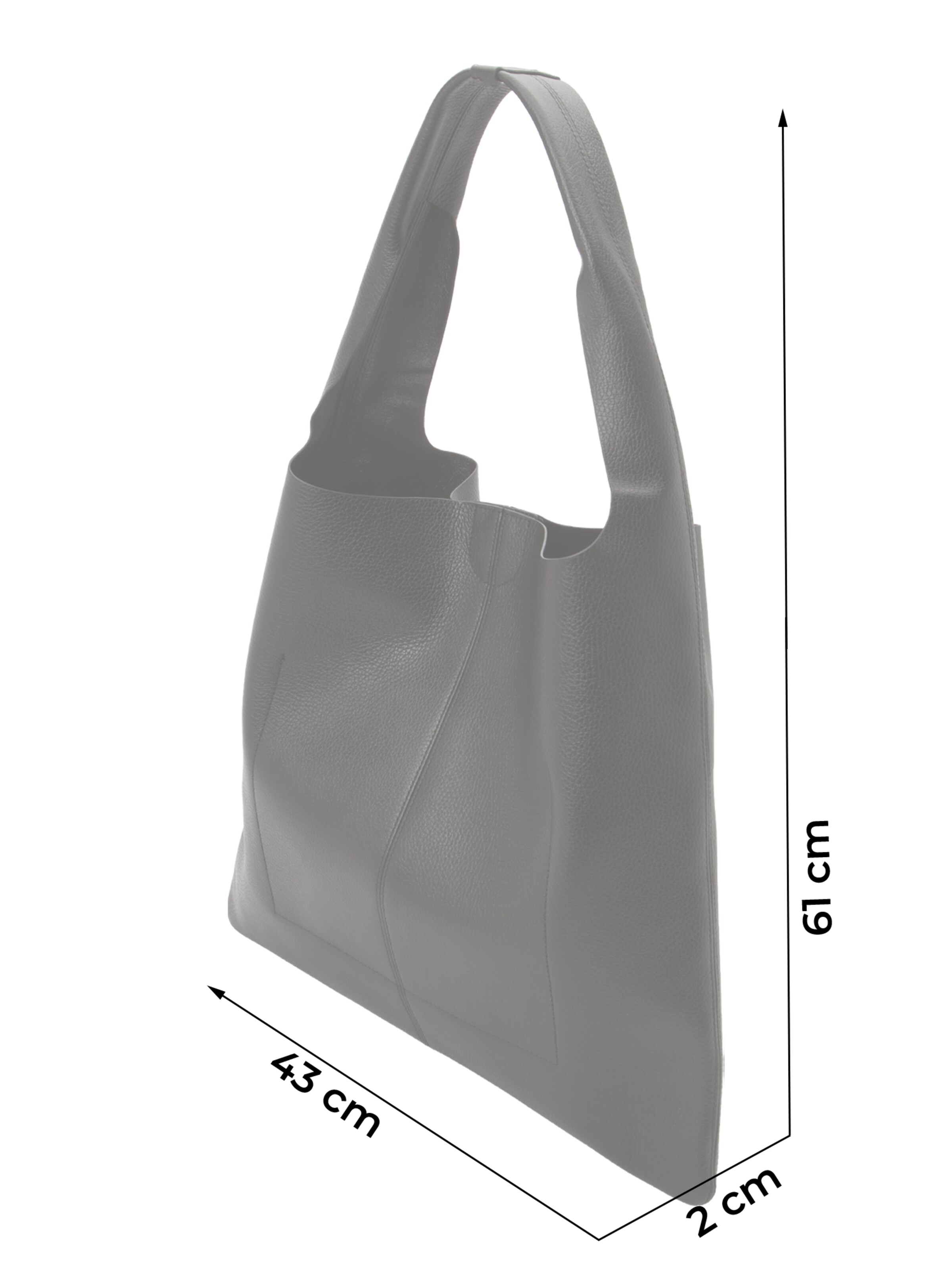 Sac bandoulière PATRIZIA PEPE en noir