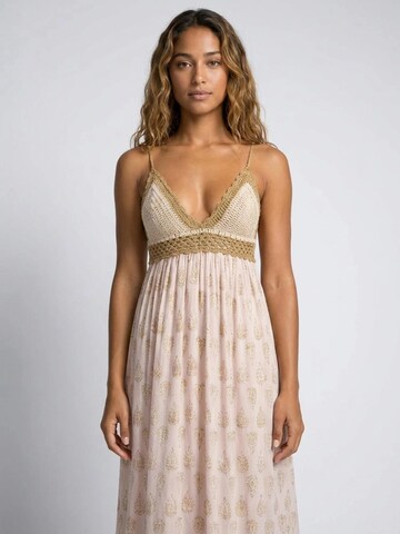 Abito 'Robe Longue Belen' di Miss June in rosa