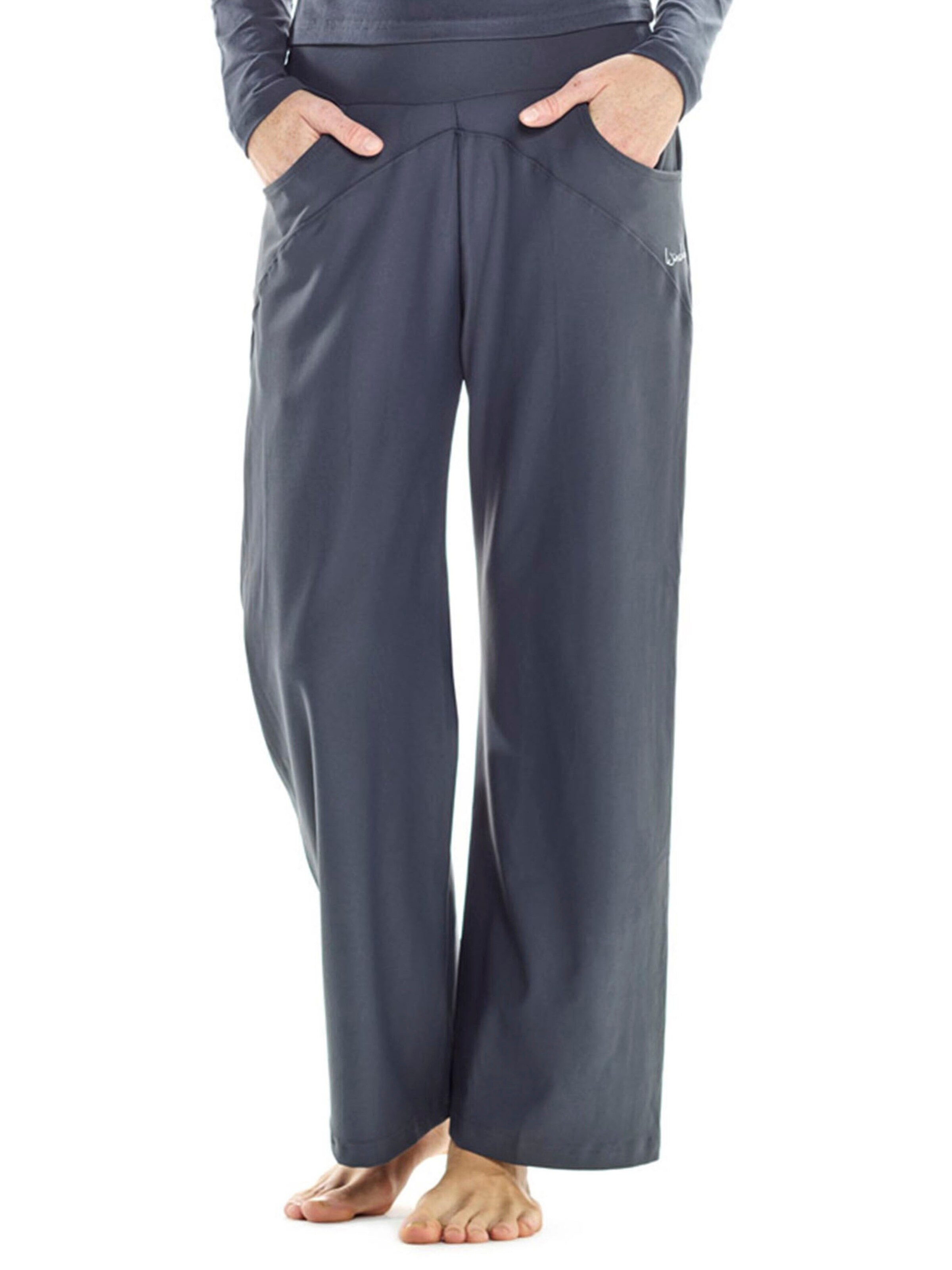 Winshape Regular Sporthose 'CUL601C' in Grau: Vorderseite