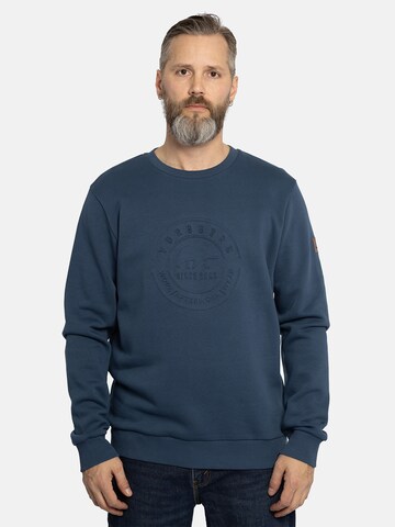 FORSBERG Sweatshirt 'Sweatshirt mit 3D Logo' in Blau