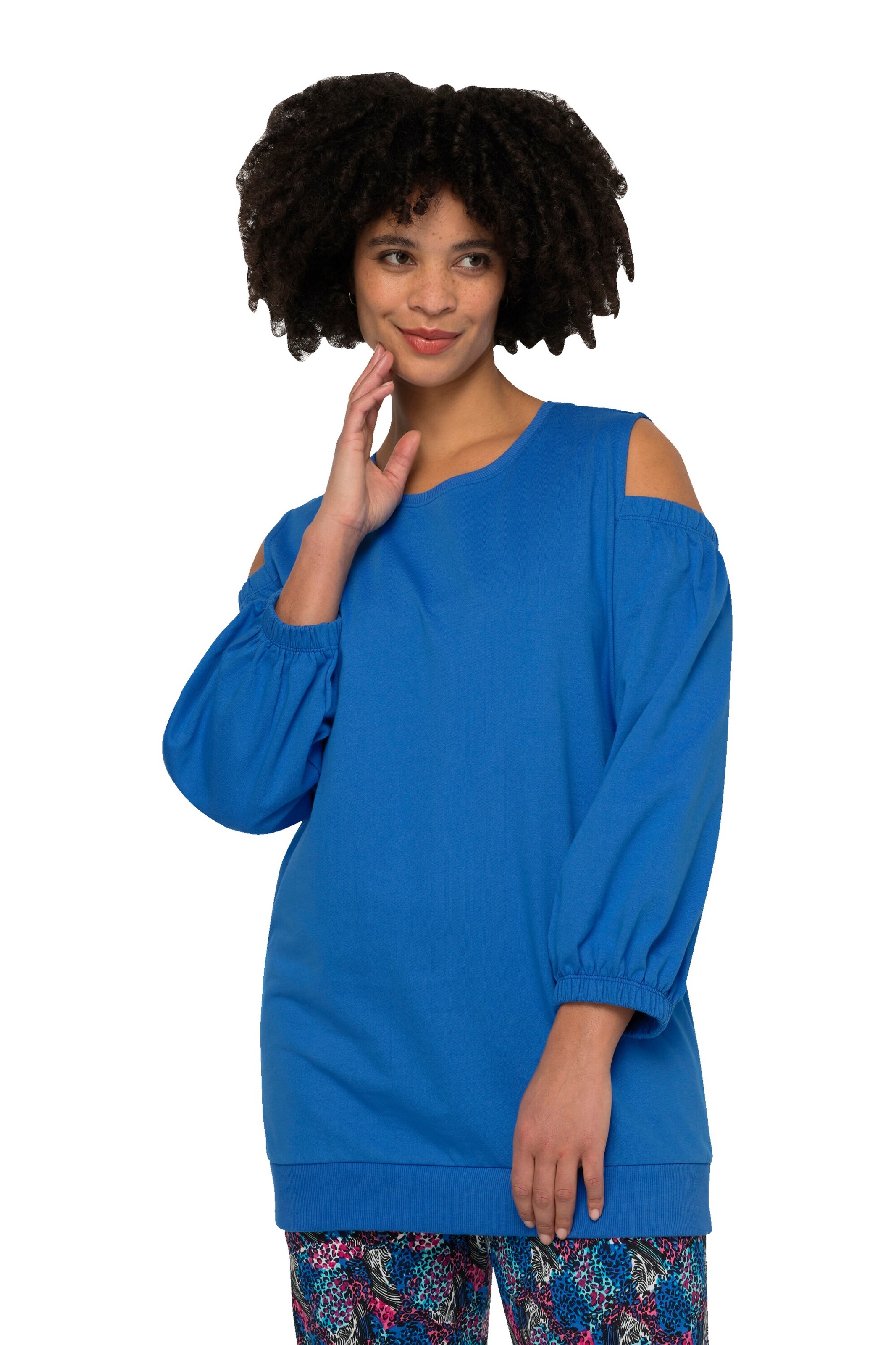 Angel of Style Sweatshirt in Blauw: voorkant