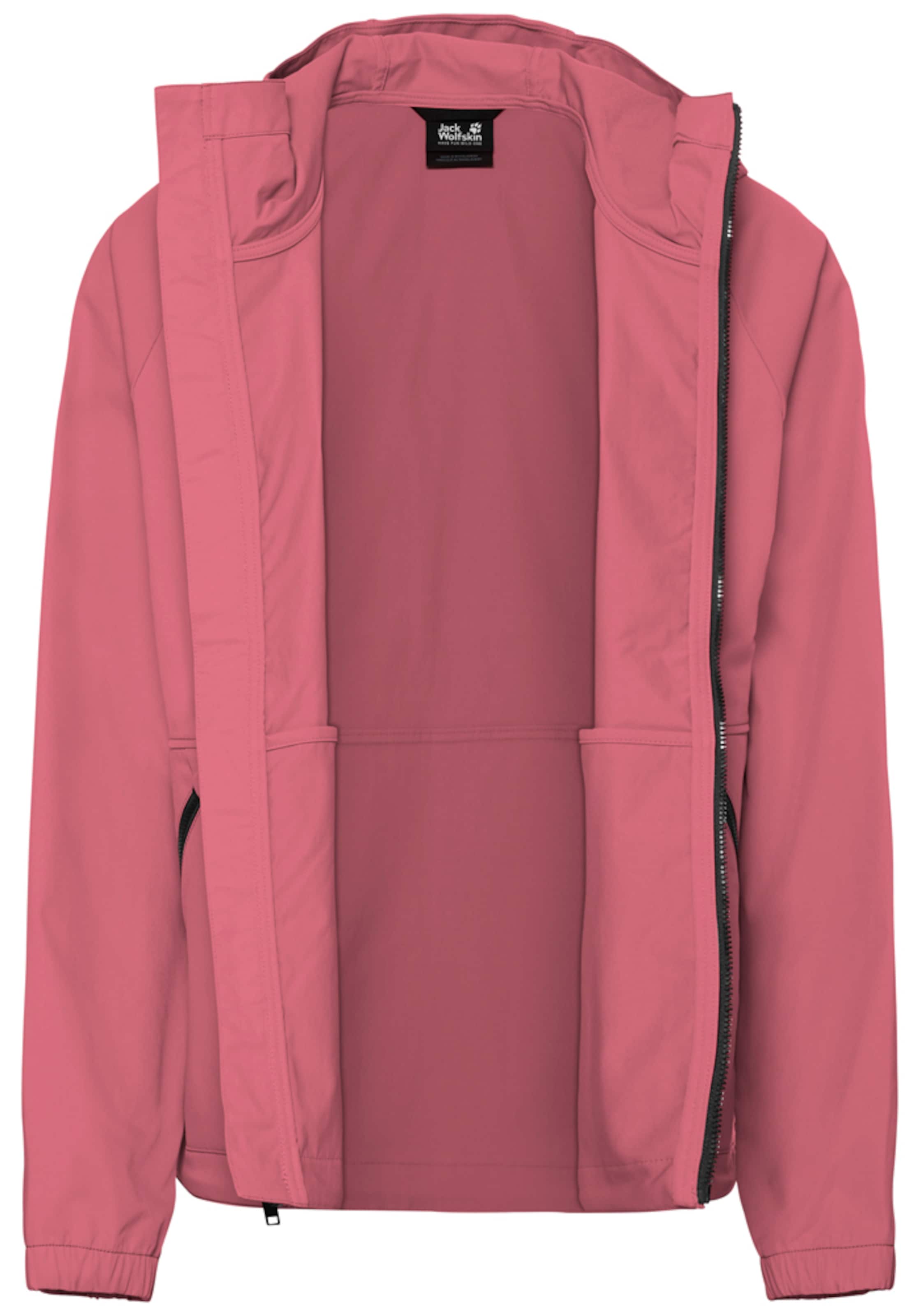 JACK WOLFSKIN Outdoor Jacket 'Mahani' in Pink
