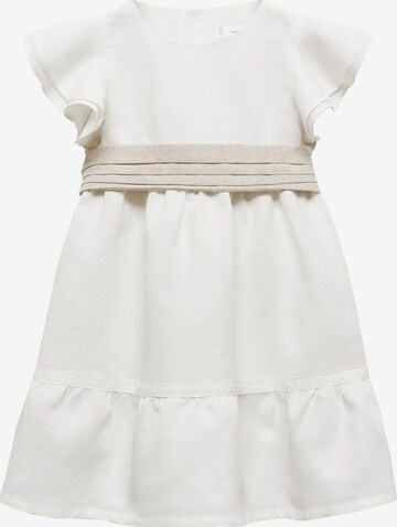 Robe 'Miab' MANGO KIDS en blanc : devant