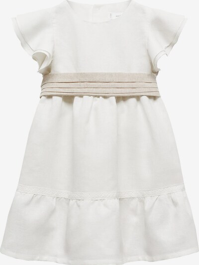 MANGO KIDS Sukienka 'Miab' w kolorze beżowy / nakrapiany białym, Podgląd produktu