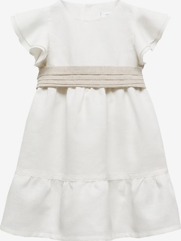 MANGO KIDS Dress 'Miab' in White: front