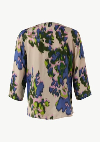 COMMA Bluse in Beige: Rückseite