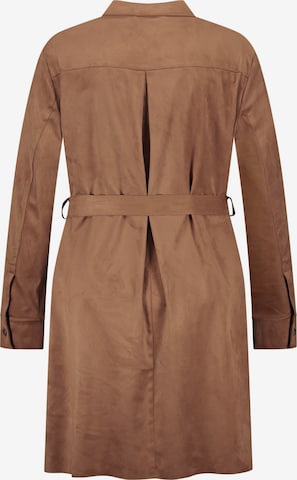 SAMOON Between-seasons coat in Brown