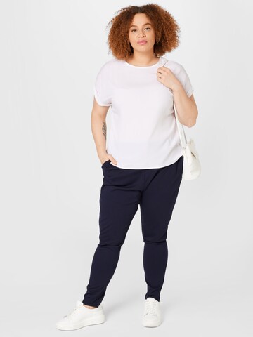 Vero Moda Curve T-Shirt 'Bicca' in Weiß