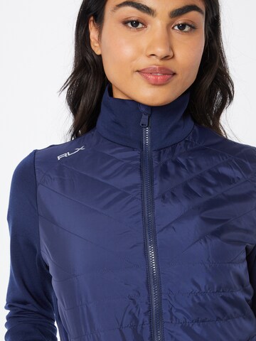 Polo Ralph Lauren Between-Season Jacket 'COOLWOOL' in Blue