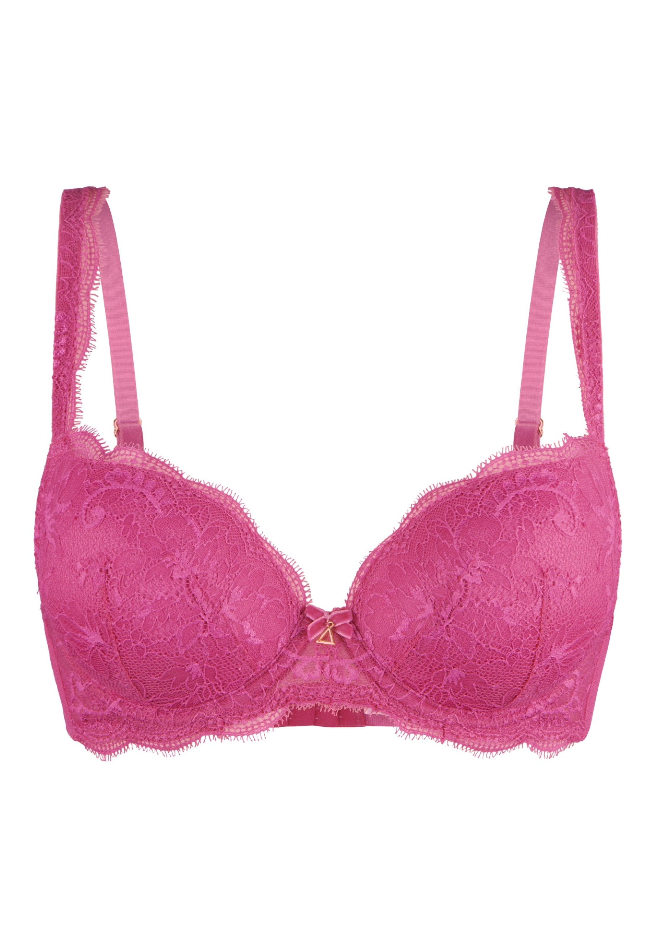 LingaDore Push-up Bra in Pink: front