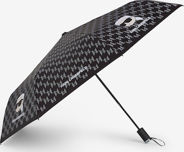 Karl Lagerfeld Umbrella in Black: front