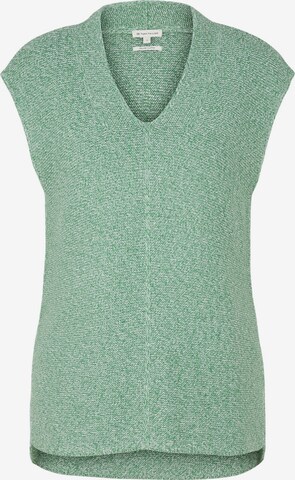 TOM TAILOR Sweater in Green: front