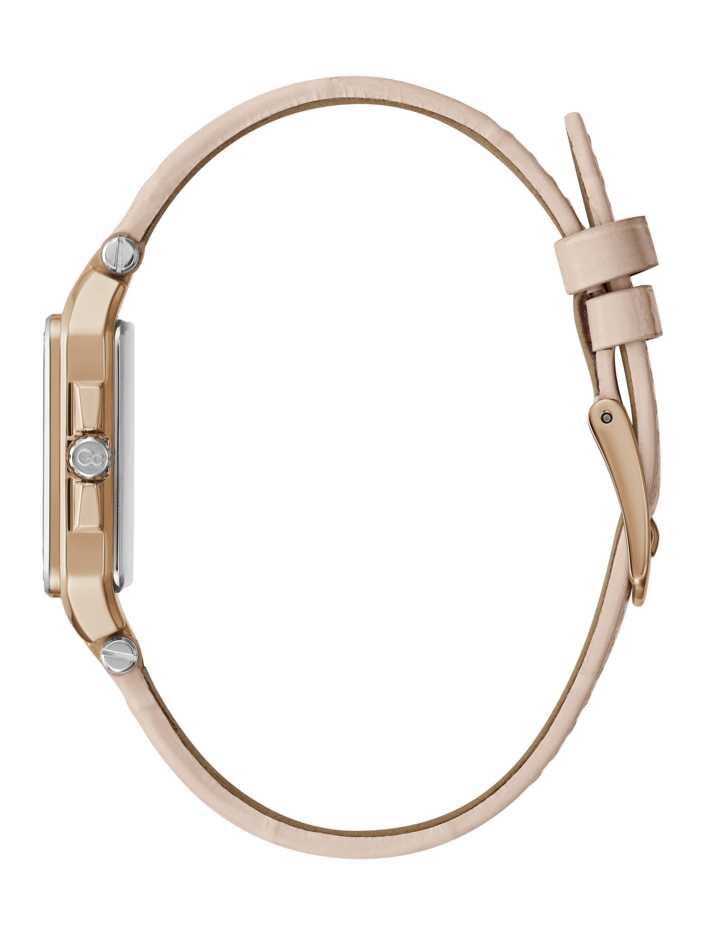 Gc Analoguhr 'Couture Square' in Gold