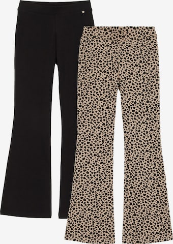 WE Fashion Levenevä Leggingsit värissä beige: etupuoli