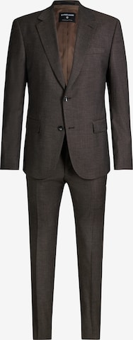 STRELLSON Slim fit Suit in Brown: front