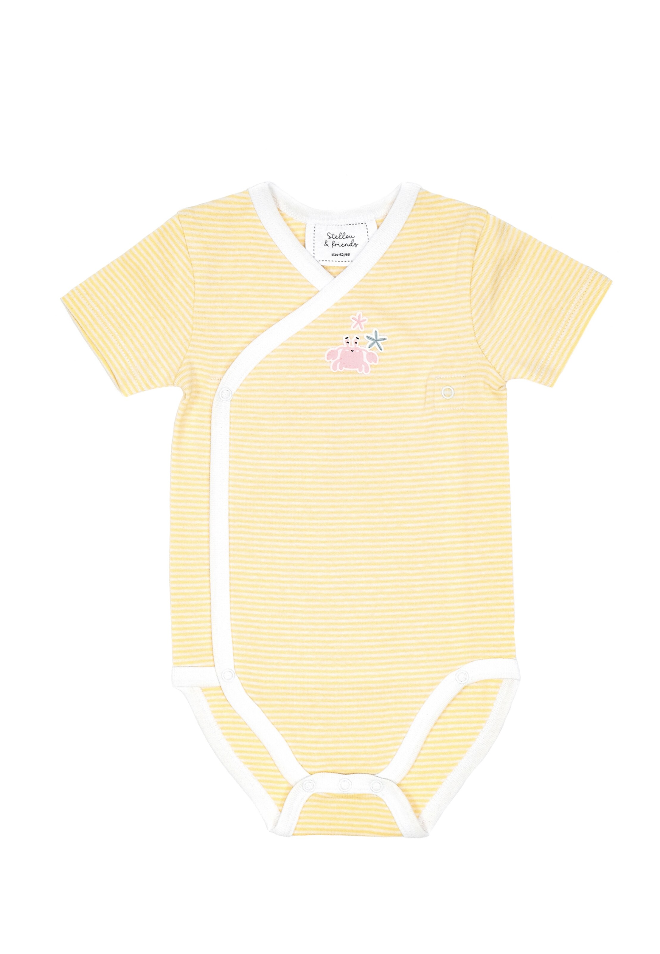 Barboteuse / body Stellou & Friends en jaune