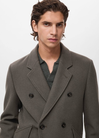MANGO MAN Between-Seasons Coat 'Dave' in Green