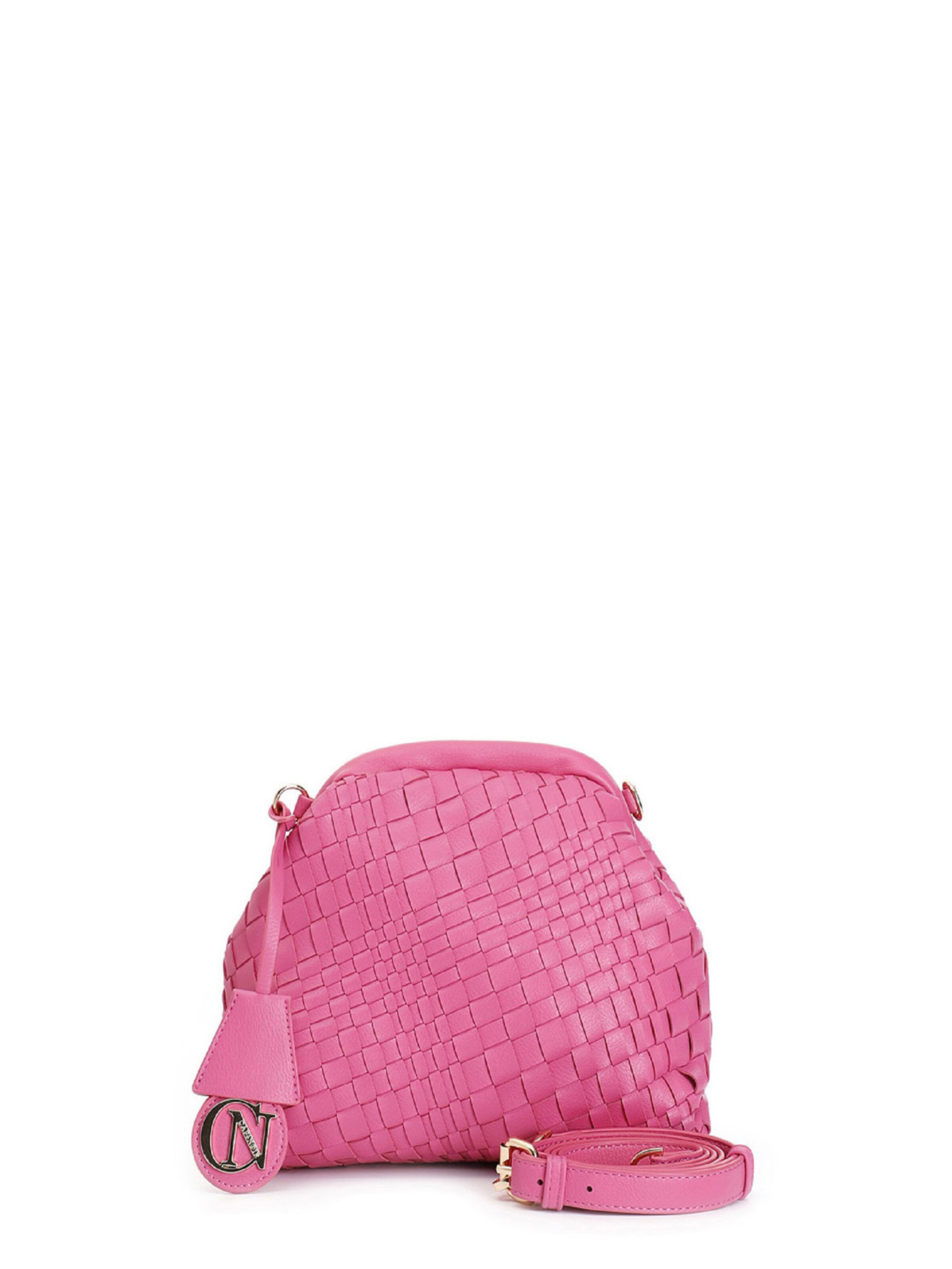 Borsa a tracolla di CAFè NOIR in rosa: frontale