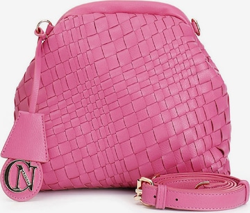 Sac à bandoulière CAFè NOIR en rose : devant