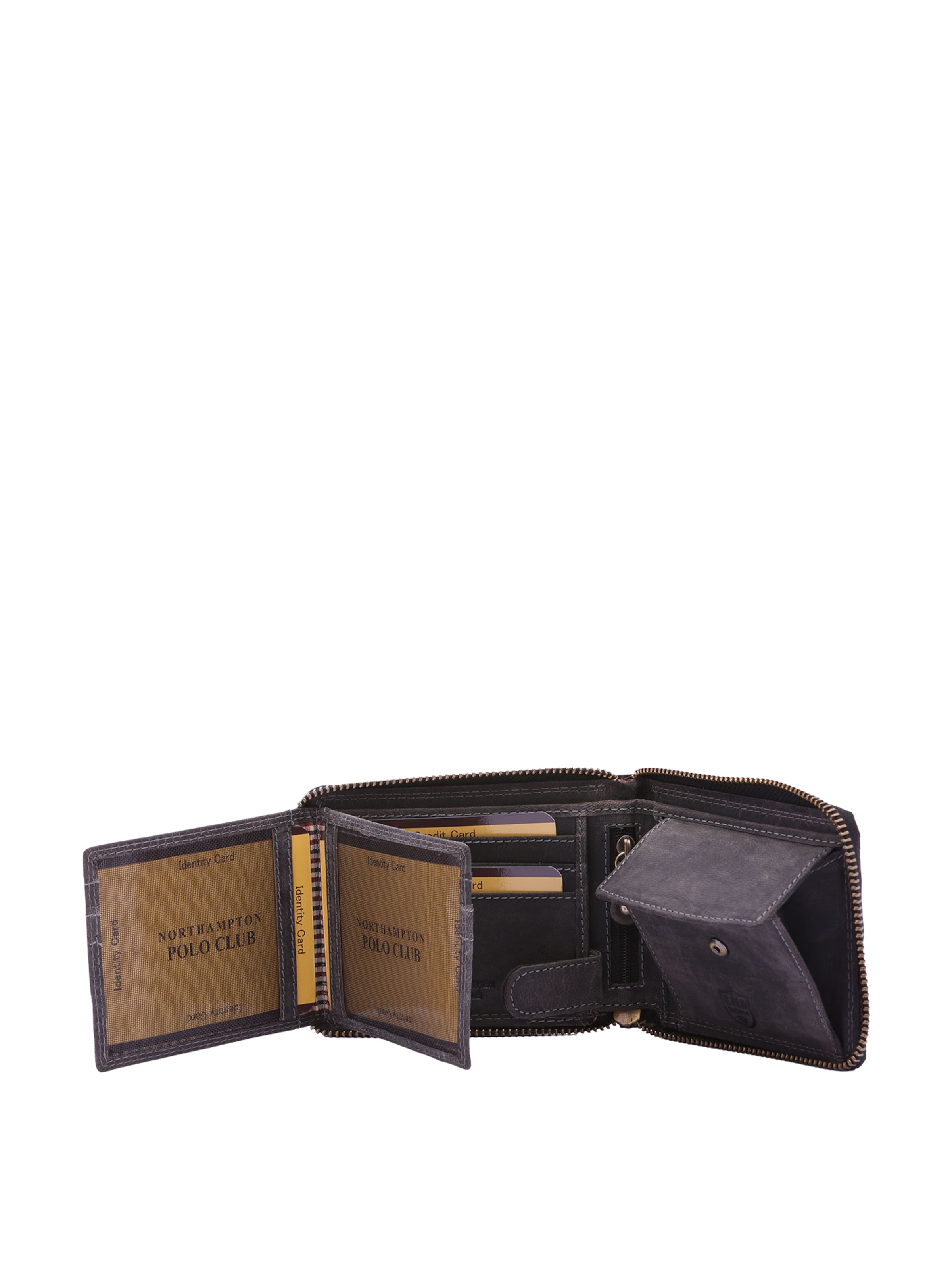Portamonete di Northampton Polo Club in nero