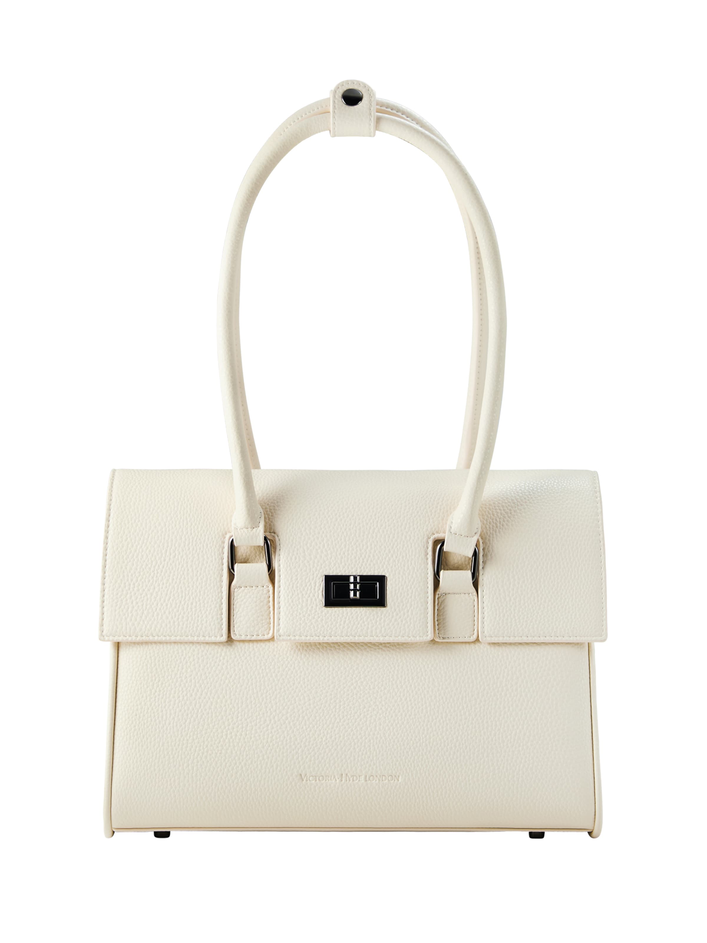 Victoria Hyde Handbag 'Jole S' in White: front
