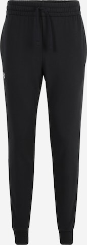 UNDER ARMOUR Tapered Sports trousers in Black: front