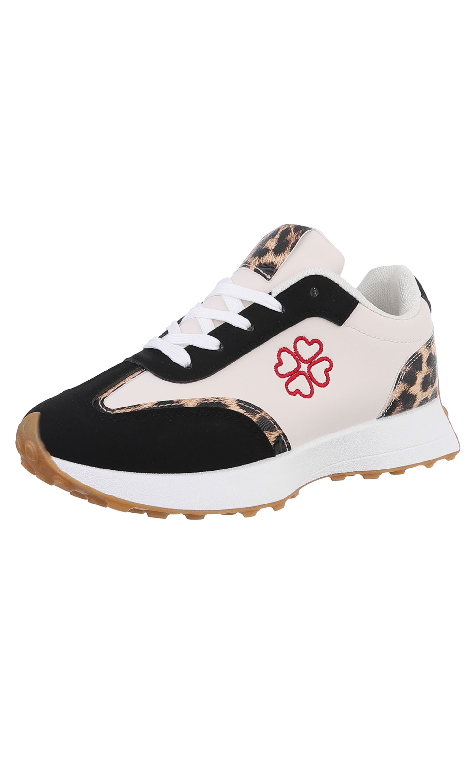 Ital-Design Sneakers in Black: front