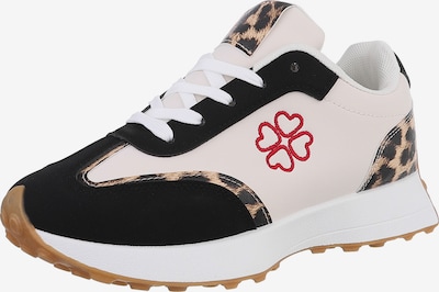 Ital-Design Sneakers in 36 in Light beige / Brocade / Red / Black, Item view