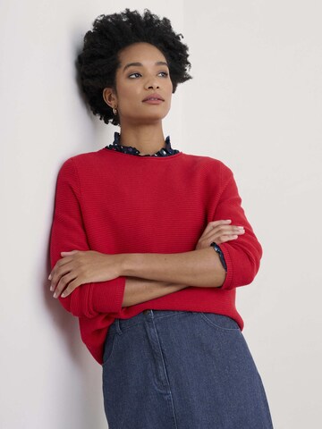 Seasalt Cornwall Pullover 'Makers' i rød