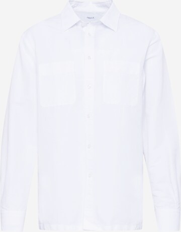 Filippa K Klasický střih Košile 'Otis' – bílá: přední strana