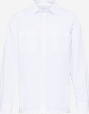 Filippa K Regular fit Риза 'Otis' в бяло: отпред