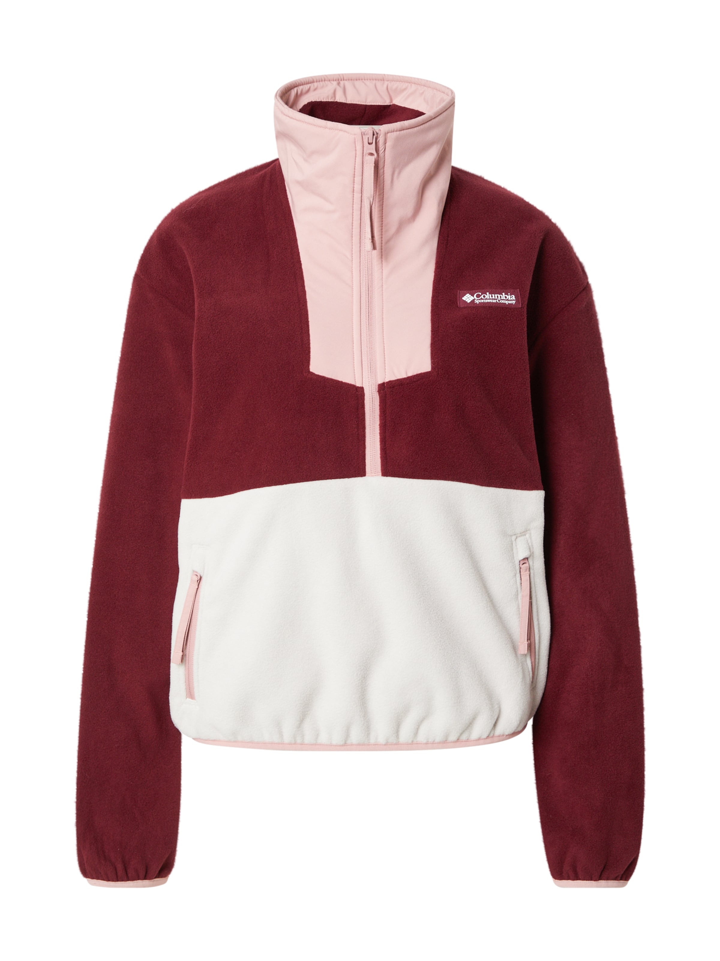 COLUMBIA Αθλητικό πουλόβερ 'Sequoia Grove' σε κόκκινο: μπροστά