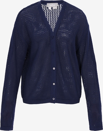 Usha - Cárdigan en azul: frente