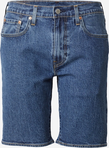 LEVI'S ® Regular Jeans '405 Standard Shorts' i blå: framsida