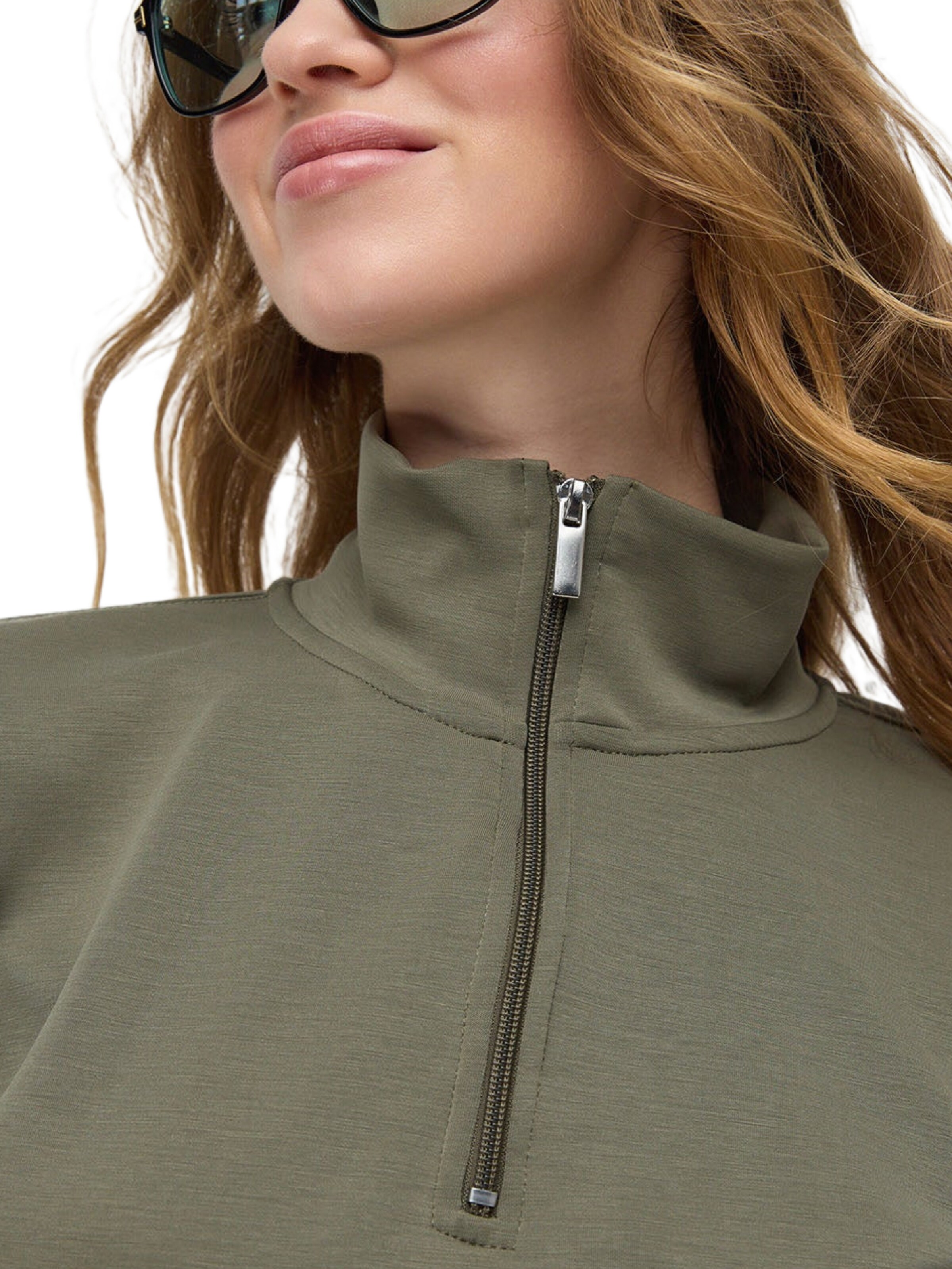 No Matter What Sweatshirt in Groen