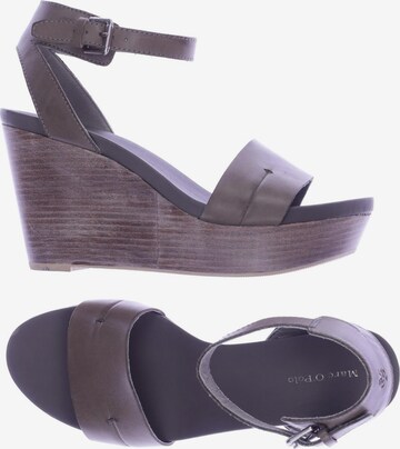 Marc O'Polo Sandals & High-Heeled Sandals in 39,5 in Grey: front