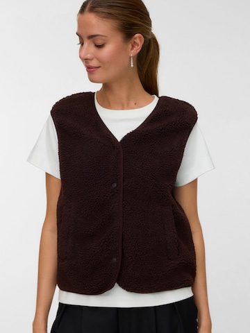 VERO MODA Vest 'VMJOSEFINE' i brun: forside