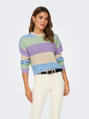 ONLY Sweater 'Nikka' in Mixed colours: front