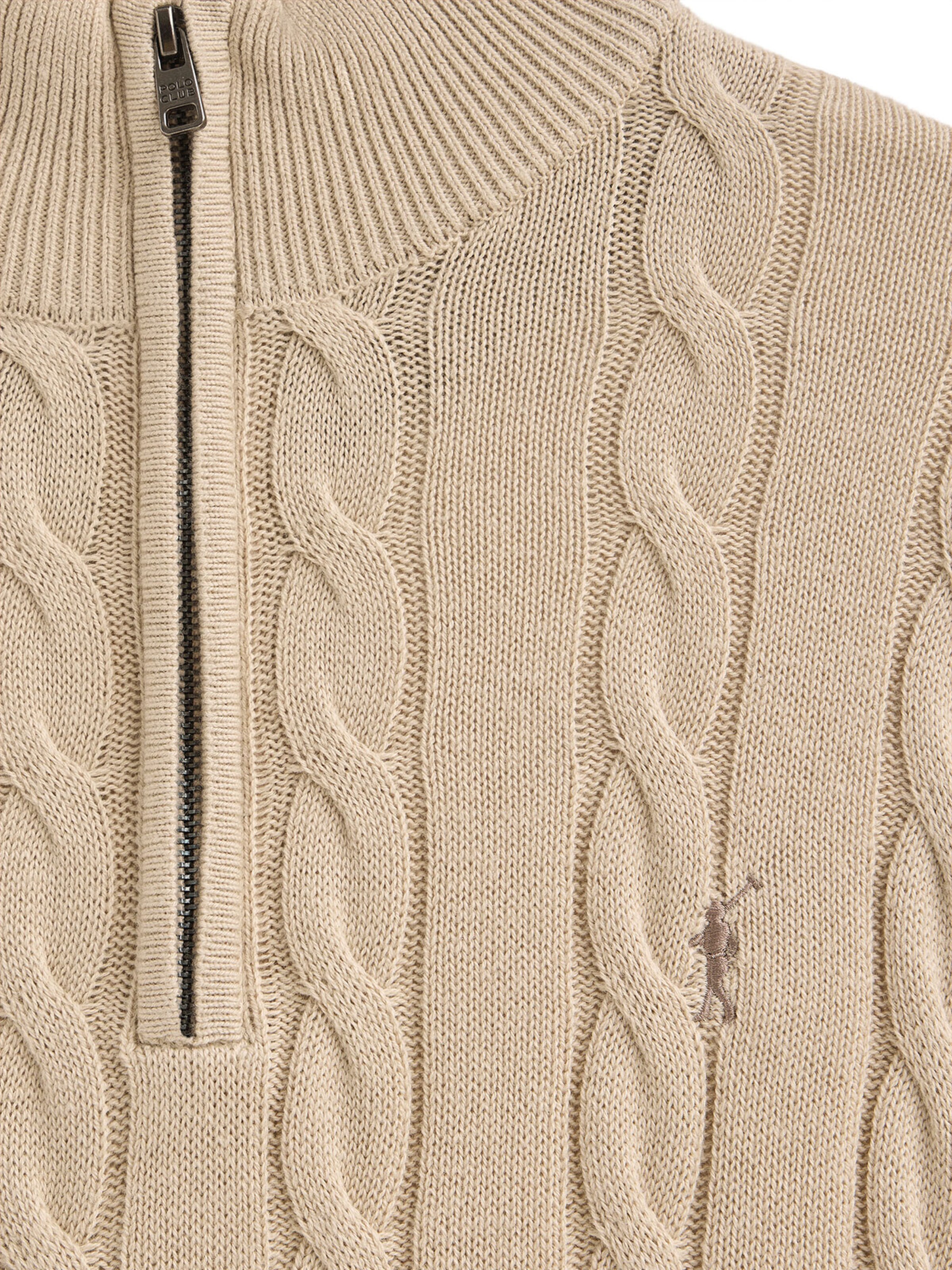 Polo Club Pullover ' ' in Beige