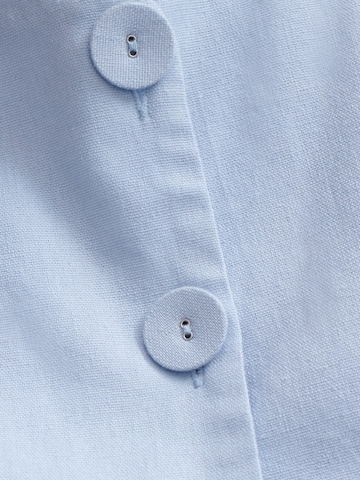 Willa Top in Blauw