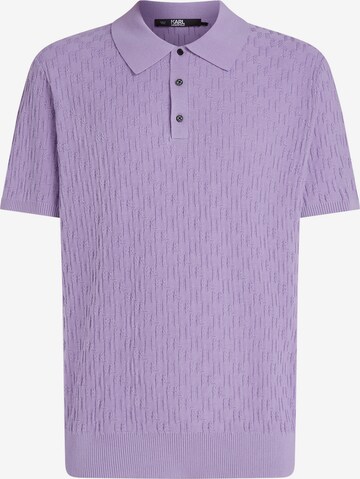 Karl Lagerfeld Shirt in Purple: front