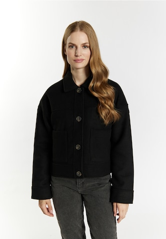 DreiMaster Vintage Between-Season Jacket in Black: front