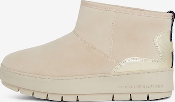 TOMMY HILFIGER Snowboots in Beige: voorkant