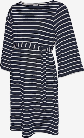 Robe 'MLAmila' MAMALICIOUS en bleu : devant