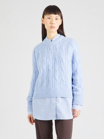 Abercrombie & FitchPulover 'MADELINE' - plava boja: prednji dio