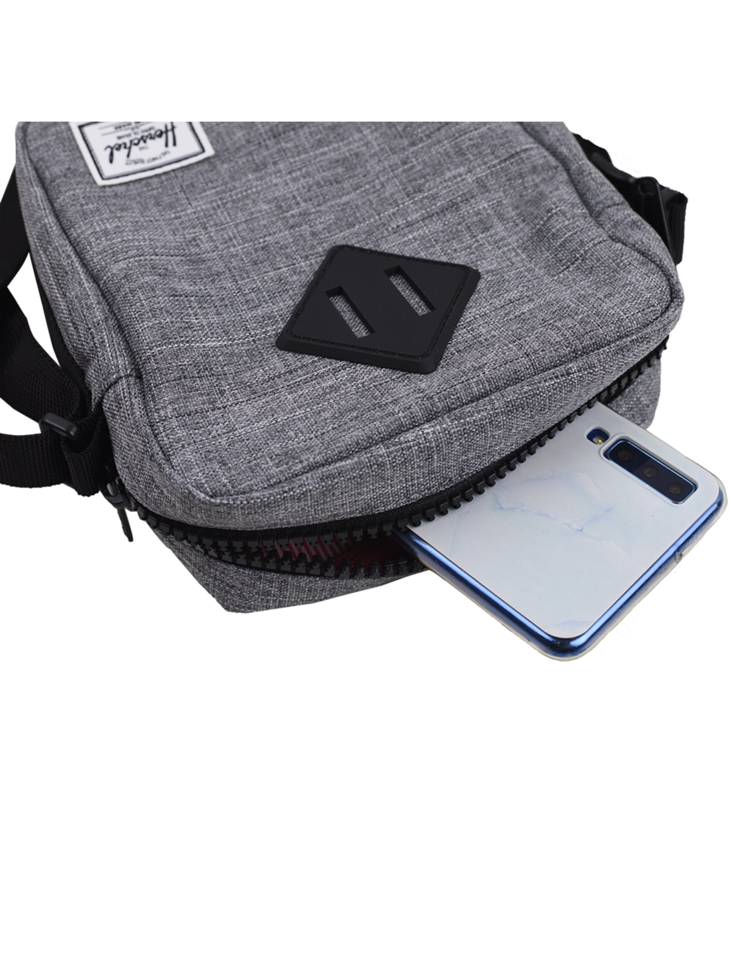 Herschel Umhängetasche 'Heritage'‌‌‌‌‌‌‌‌ in Grau