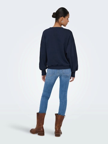 ONLYSweater majica 'ONLBrooke' - plava boja
