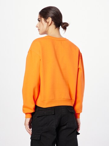 NÜMPH Sweatshirt 'MYRA' i orange