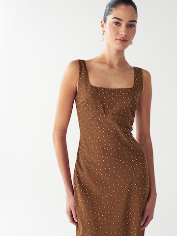Willa Dress 'HALLEE' in Brown