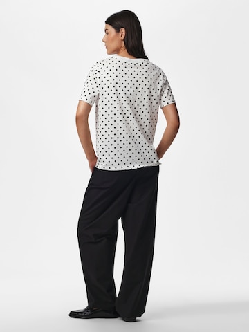 PIECES Shirt 'PCAshley' in Wit